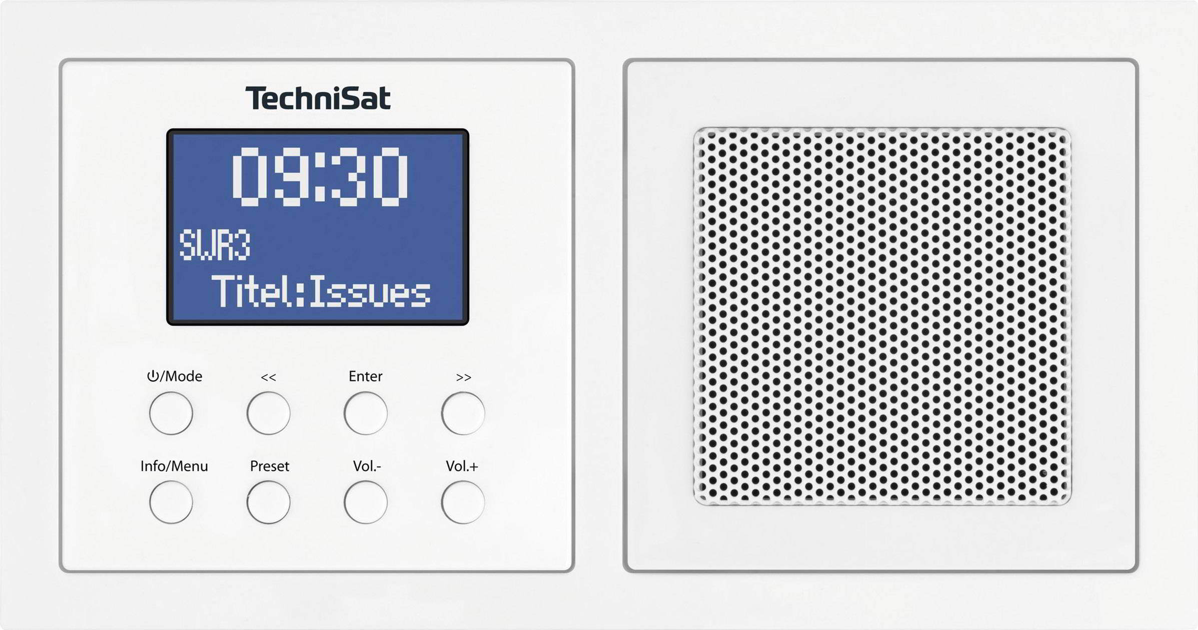 Technisat digitradio up1 rádió fehér