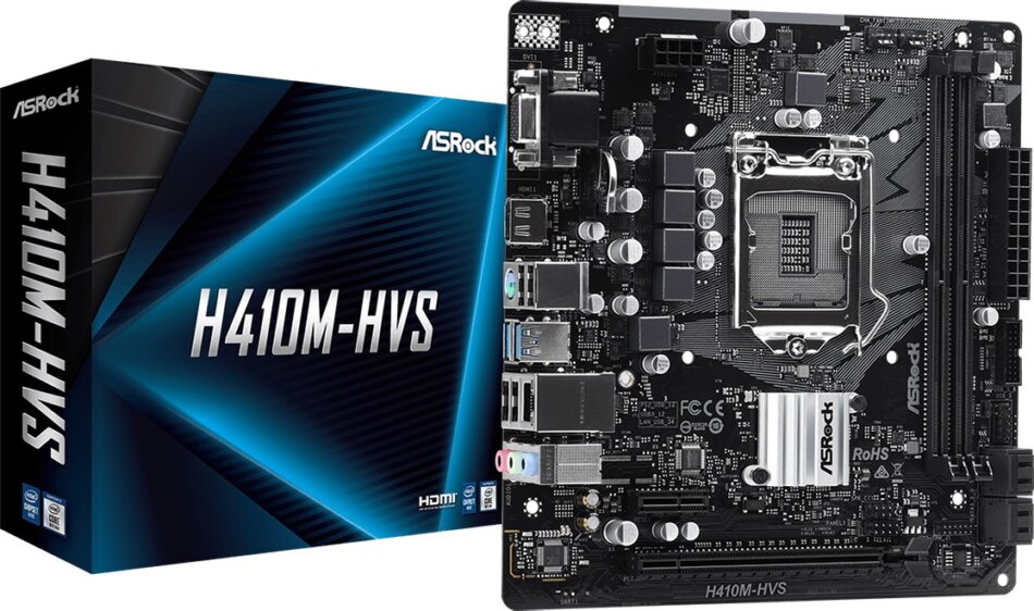 Asrock h410m hvs совместимость