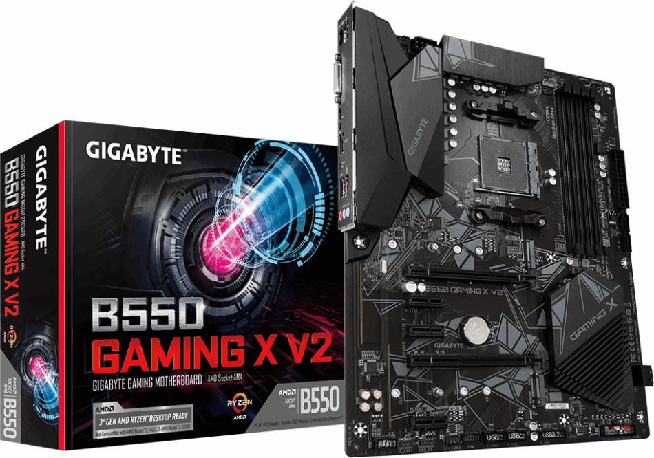 Gigabyte b550 gaming x v2 какие процессоры поддерживает