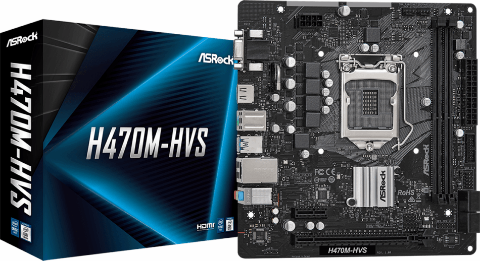 Asrock h470m hvs обзор