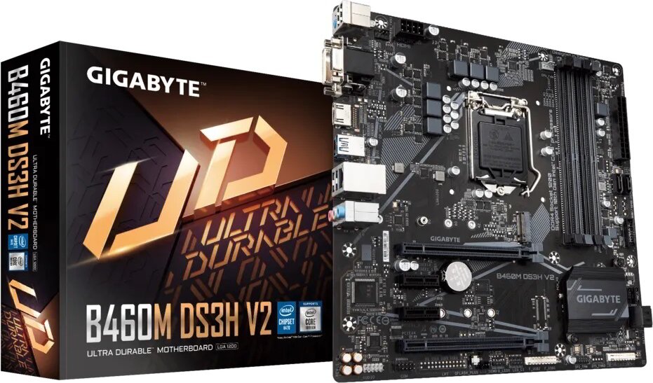 Gigabyte b460m ds3h v2 совместимость с процессорами