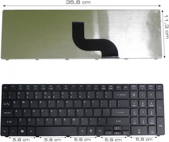 Acer aspire 5738 billentyűzet