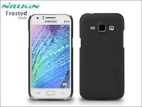 Nillkin Super Frosted Shield Samsung SM-J100 Galaxy J1 hátlap tok - Fekete