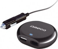 OMEGA Notebook adapter Univerzális DC Mini Autós USB porttal