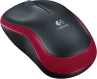 Logitech M185 Wireless Egér - Piros