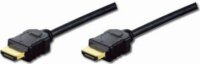 Assmann HDMI v1.4 kábel ethernettel 5.0m - Fekete