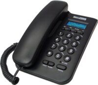 MaxCom KXT100 vezetékes telefon, fekete