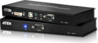 Aten CE600-A7-G DVI + Audio + USB Extender UTP Jeltovábbító 60m