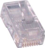 Rülstein RJ45 8P8C árnyékolatlan 100 db csatlakozó