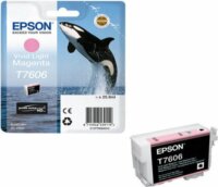 Epson T7606 Eredeti Tintapatron Világos Magenta