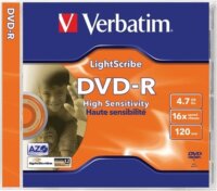 VERBATIM DVD-R 4.7Gb normál tokban