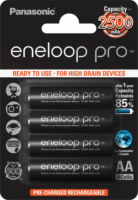 Panasonic Eneloop Pro AA 2500mAh NiMH Újratölthető Elem (4db/csomag)