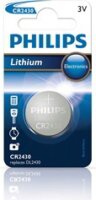 Philips CR2430 Lítium Gombelem (1db/csomag)