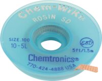 ChemWik 10-5L 2.54mm Forraszleszívó zsinór 1.5m