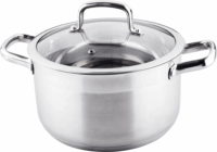 Lamart LTSS2413 Prestige 6.1L/24cm Lábas üveg fedővel - Inox