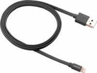Canyon CNS-MFIC2DG MFI USB-lightning lapos töltő/adat kábel 1m - Sötétszürke
