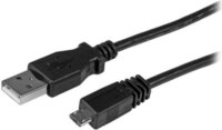 Startech UUSBHAUB2M USB A - Micro USB B adat/töltőkábel 2m - Fekete