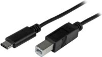 Startech USB2CB1M USB 2.0 C USB B összekötő kábel 1m - Fekete