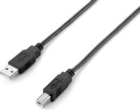 VCOM CU-201-B-5 Premium USB 2.0 A-B Nyomtatókábel 5m - Fekete