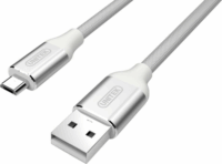 Unitek Y-C4026ASL USB A 2.0 - Micro USB 2.0 (apa - apa) kábel 1m - Fehér