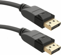 Qoltec 50456 DisplayPort v1.3 5Kx3K (apa - apa) kábel 1m - Fekete
