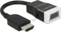 DeLOCK HDMI M - D-Sub(15) F Adapterkábel 0.15m - Fekete