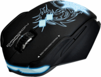Dragon War ELE-G12 Reload Gaming egér - Fekete-Kék