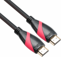 Vcom CG525-3.0 HDMI v1.4 (Apa-Apa) Kábel 3m Piros-Fekete