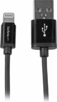 Startech USBLT1MB Lightning - USB 2.0 A (apa - apa) kábel 1m - Fekete