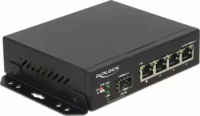 Delock 87704 Gigabit Ethernet 4-port Switch + SFP (Optikai szálas) port