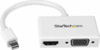 Startech Mini DisplayPort apa - HDMI + VGA anya adapter - Fehér