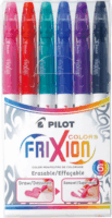 Pilot Frixion Colors 0.39 mm Törölhető Filctoll készlet -6 szín