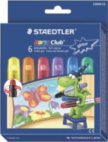 Staedtler Noris Club Zsírkréta készlet 6 csillogó szín
