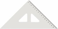 Koh-i-Noor Háromszög vonalzó 45° - 15 cm