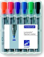 Staedtler Lumocolor 356 2mm Flipchart marker készlet - 6 szín