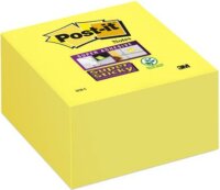 Post-it Super Sticky 76x76mm öntapadó jegyzettömb (350 lap) - Sárga