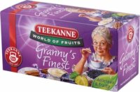 Teekanne World of Fruits Granny's Finest Gyümölcstea szilva-fahéj- 20 filter