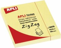 Apli Z 75x75mm öntapadó jegyzettömb (100db) - Sárga