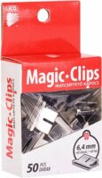 ICO Magic Clip 6.4 mm Iratkapocs (50 db / csomag)