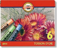 Koh-I-Noor Toison 8511/6 Porkréta - vegyes színek (6db)
