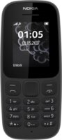 Nokia 105 (2017) SIM Okostelefon - Fekete