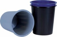 Donau 14 literes műanyag papírkosár - Fekete