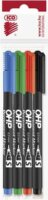 ICO OHP 0,3 mm Alkoholos marker készlet - 4 különböző szín