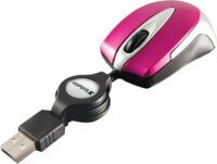 Verbatim Go Mini USB Egér - Rózsaszín