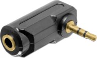 DeLOCK audio sztereo jack 3.5 mm 3 pin apa / anya forgatott adapter