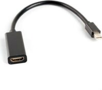 Lanberg mini Displayport - HDMI (Apa - Anya) Adapterkábel Fekete