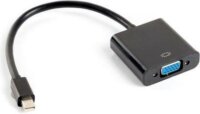 Lanberg mini Displayport - VGA (Apa-Anya) Adapterkábel Fekete