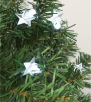 Somogyi DECO 6 karácsonyi Dekoráció izzósorhoz, csillag, 50 db, Ø5 mm-es LED-re
