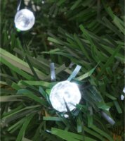 Somogyi DECO 2 karácsonyi Dekoráció izzósorhoz, gömb, 50 db, Ø5 mm-es LED-re