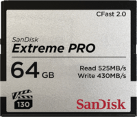Sandisk 64 GB Cfast Extreme Pro Kártya